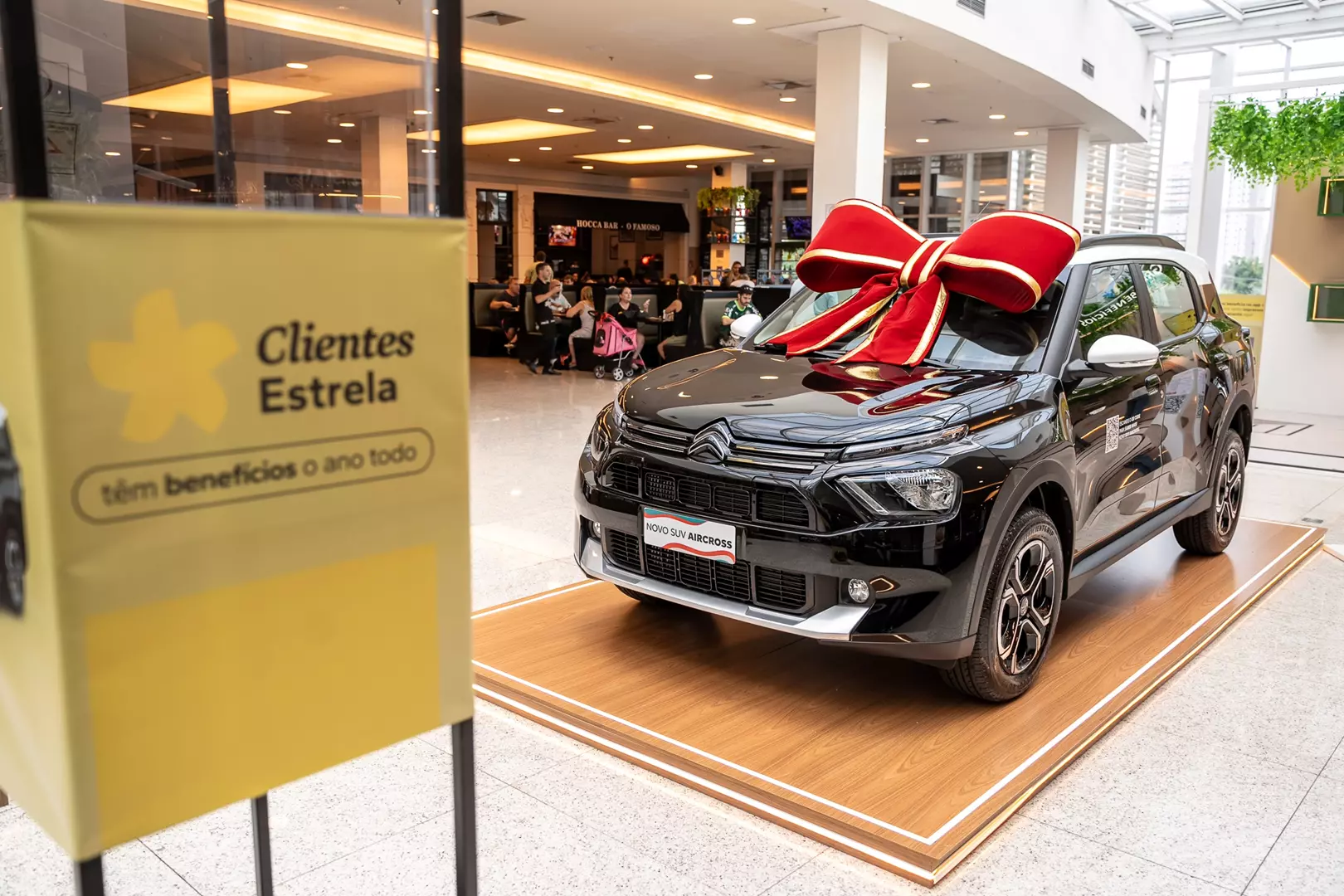 Sorteio de Citroën Aircross e brindes Arezzo: campanha de Dia das Mães do Mooca Plaza Shopping